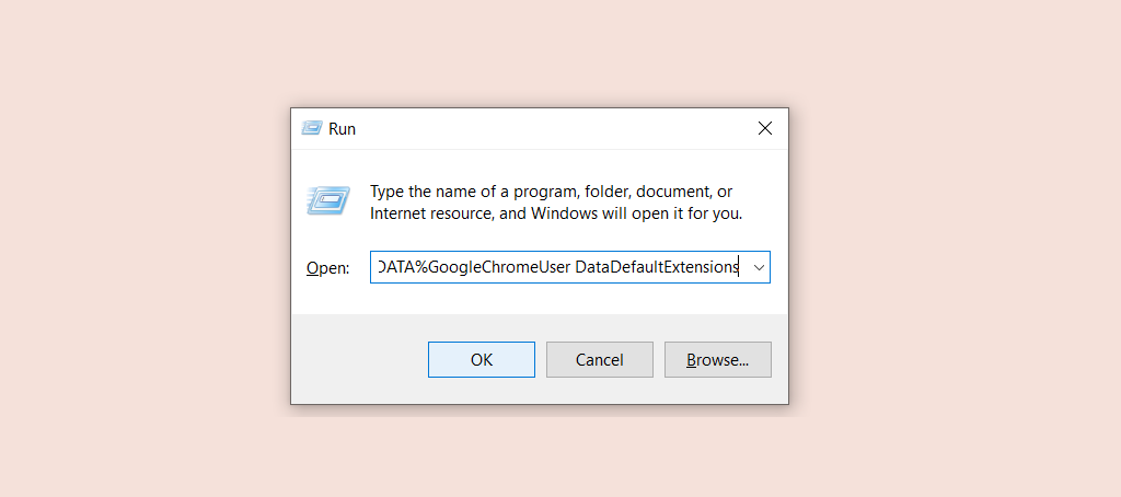 Run Command in Windows