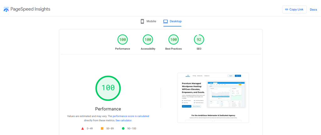 The Most Efficient Method To Embed Videos On WordPress 3 Core Web Vitals score before hosting or embedding any video in the WordPress site