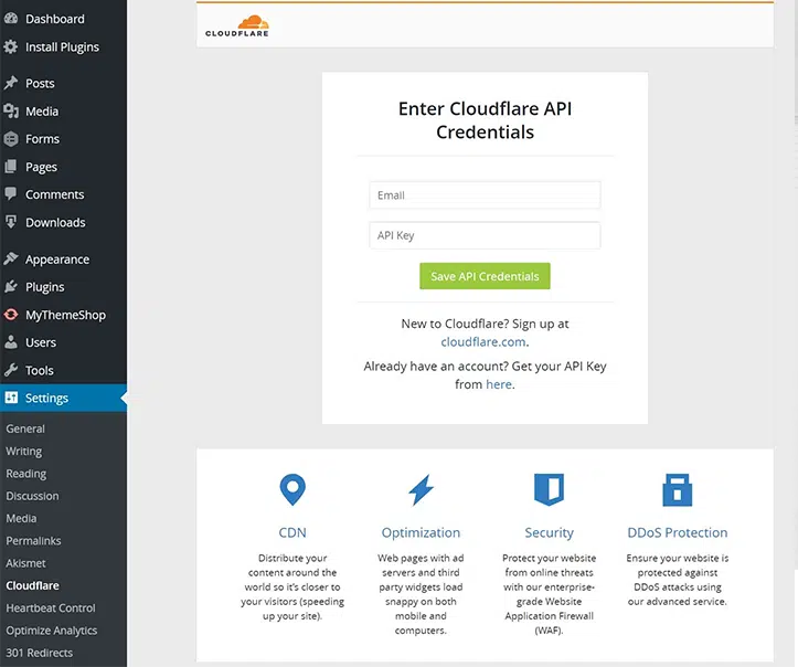 How to install Cloudflare on Your WordPress site? 10 Enter Cloudflare API Credentials