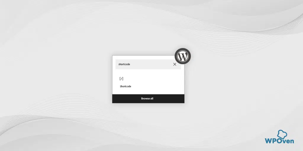 WordPress shortcodes