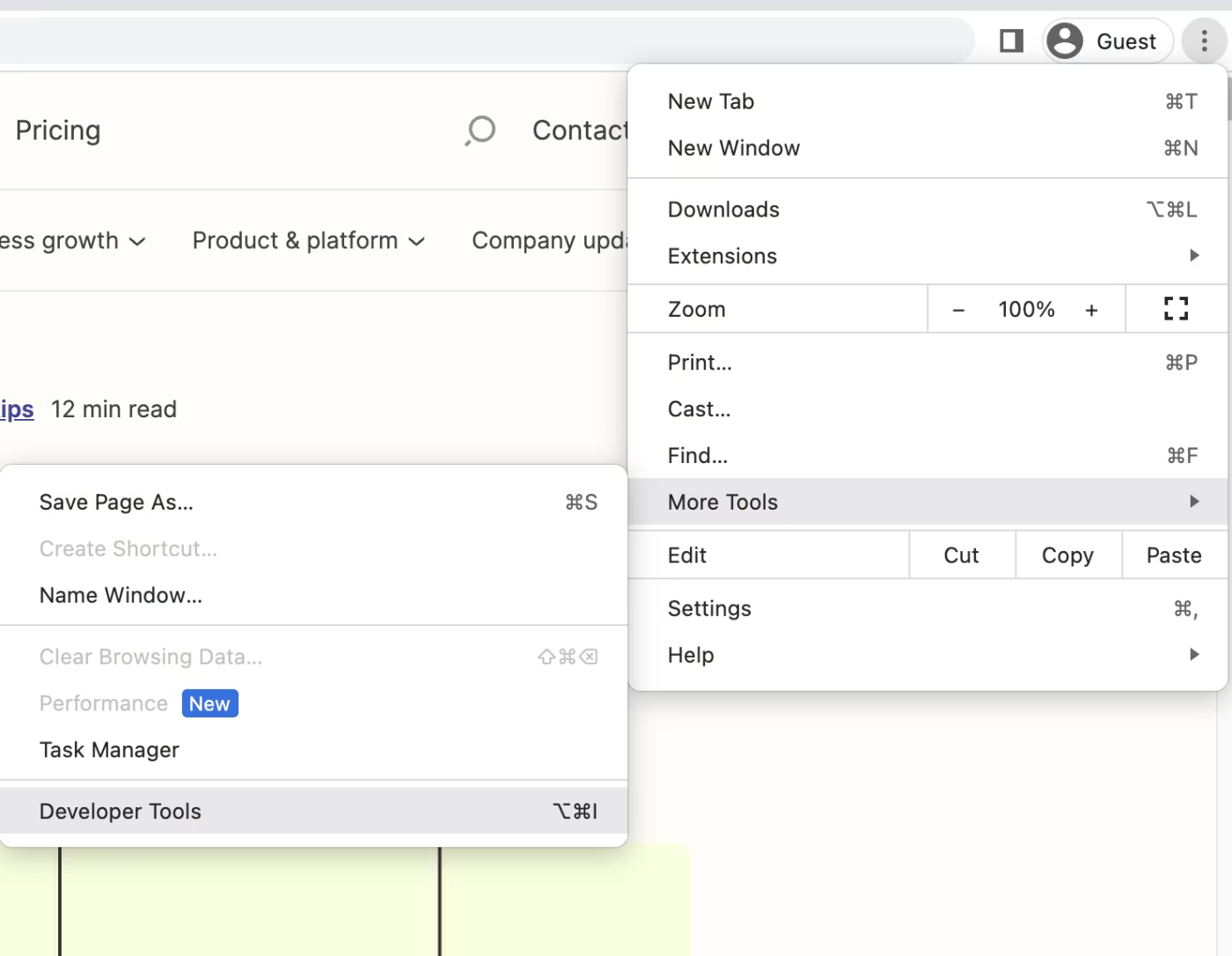 How to Inspect Element in Chrome, Safari, and Firefox?
