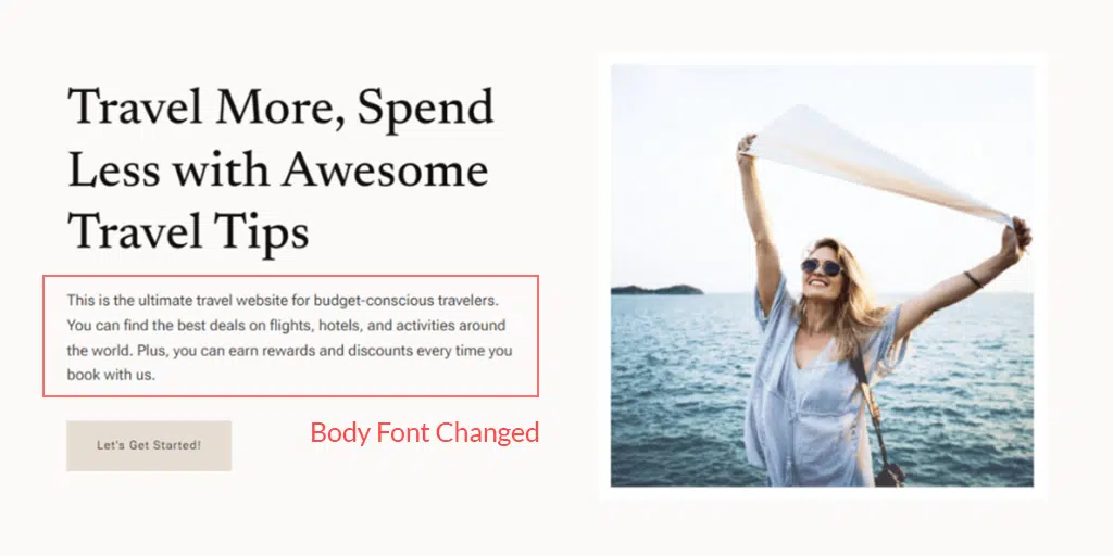 How To Change Fonts In WordPress 2024 (FAST & Easy!) 8 Preview of Changes in the Font