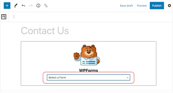 How to Add Cloudflare Turnstile CAPTCHA to WordPress 18 WPForms block showing dropdown options