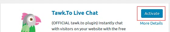 How to Add A Chatbot to A WordPress Website (Free) 19 Activating Tawk.to