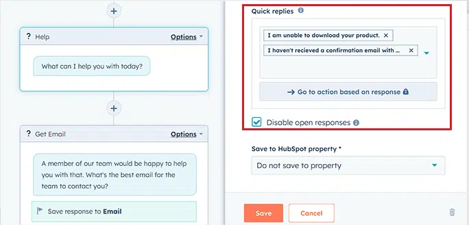 How to Add A Chatbot to A WordPress Website (Free) 8 Add Quick Replies for Visitors