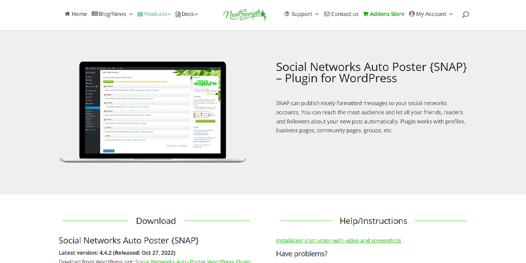 Cách Thêm Bài Đăng Tự Động Từ WordPress Vào Pinterest: Hướng Dẫn Đầy Đủ 5 Mạng xã hội tự động đăng bài (SNAP)