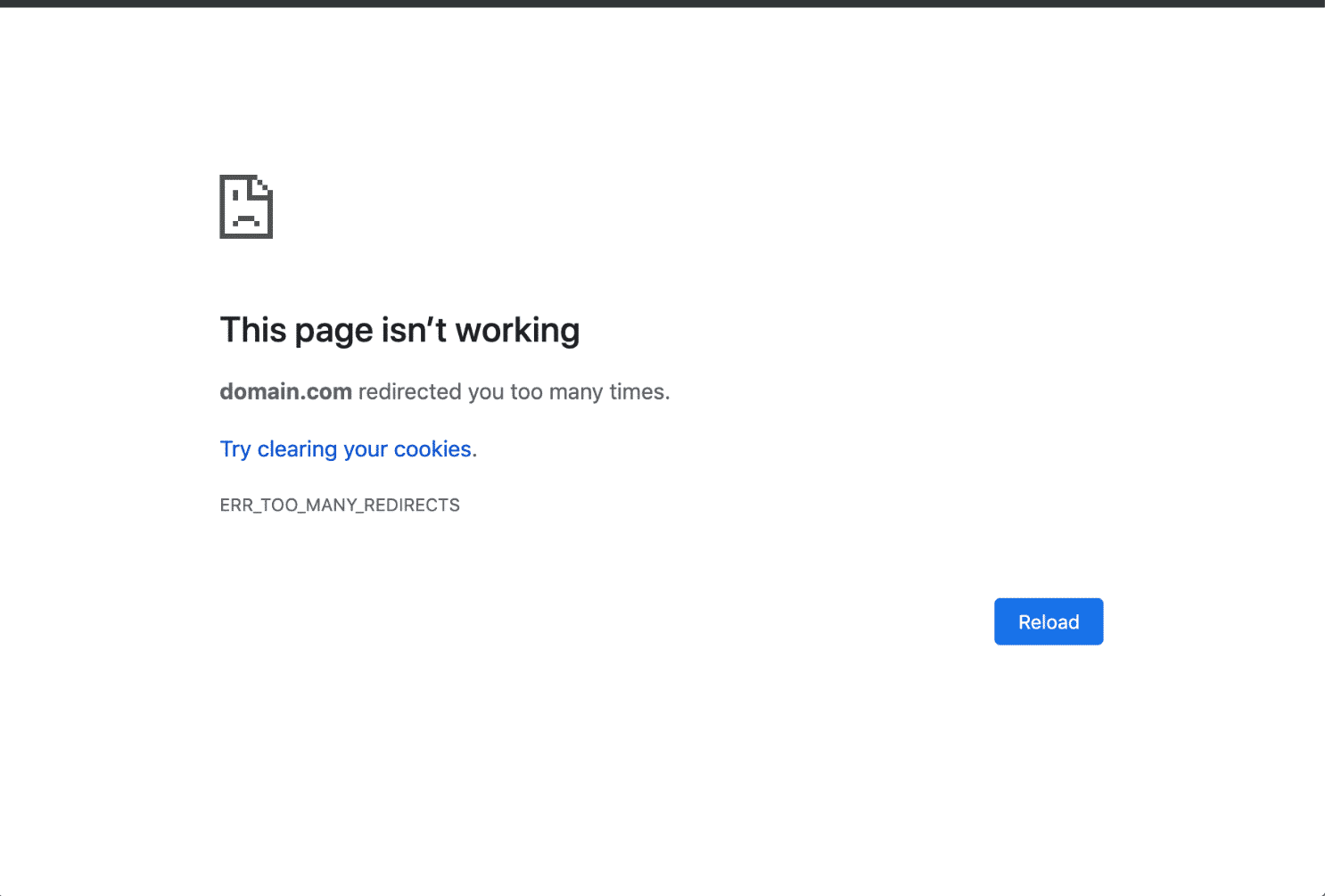 ERR_TOO_MANY_REDIRECTS